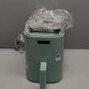 bella 4Qt Slim Air Fryer, Fits-anywhere Kitchenware, EverGood Ceramic Nonstick Coating, Adjustable Temperature, 6 Preset Cooking Options, 60 Min Auto Shutoff w Audible Tone, 3.3lb Capacity, Seaglass