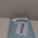 ChrisDowa Blackout Curtains 80 Inches Long for Doorways and Closets, Thermal Insulated Temporary Room Dividers (1 Panel, Aqua, 34 x 80 Inch)