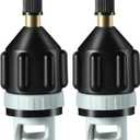 2Pcs Inflatable Boat SUP Pump Adapter, Premium Conventional Air Adapter, Sturdy SUP Air Adapter,Quickly Inflation and Strong Sealing SUP Pump Adapter, for Inflatable Boat, Paddleboard and Kayak.