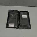 ZhyzRhsm Designed for iPhone 14 Case Silicone Compatible with Magsafe, Camera Lens Protector, Military Grade Shockproof Protective, Rectangle Magnetic Phone Case for iPhone 14 Black,2 pcs