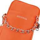 GOODADA Small Mobile Phone Crossbody Wallet With Adjustable Shoulder Strap Lightweight Anti-theft Zip Pocket