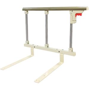 Bed Rails for Elderly Adults Safety Side Guard Rail Bed Assist Railing Bedside Handle Medical Bed Cane for Seniors Collapsible Hospital Half Bedrails Slides Under Mattress Bed Fall Protector Bar (2717inch)