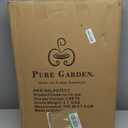 4 Tier Mini Greenhouse - Portable Greenhouse with Rust-Resistant Frame and PVC Cover for Indoor/Outdoor - 27.5x19x63-Inch Green House by Pure Garden