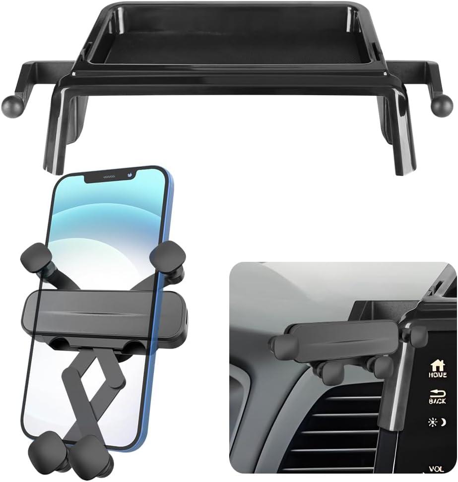 Car Phone Holder Center Console Dash Organizer for Honda Odyssey 2018 2019 2020 2021 2022 2023 2024 Accessories Navigation Screen Bracket Interior Decoration Mobile Cell Phone Mount