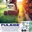 FULAIGE 42" Deck Rebuild Kit for John Deere D110 D130 D105 LA115 LA105 E100, Color: 2xGY21098