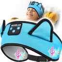 Kids Headphones, Headband for Children Baby & Toddlers, Bluetooth Toddler Headphones Wireless and Wired Playback 3.5 MM Jack for School, Stretchy & Comfy Travel Accessories