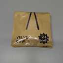 2 x 24 Pcs Red Velvet Ribbon Christmas Tree Bows Bow Tree Topper Door Garland Decor Vintage Wreath Bow Velvet Bows Ornaments for Christmas Trees Gifts Party Door Garland Wreath Deco (Red)