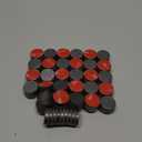 Strong Ceramic Round Magnets With Adhesive Backing (0.7x0.12"/18x3mm, 100 pcs) - Heavy Duty Sticky Magnets, Non-Corrosive, Versatile For Home, Office, Workshop, Whiteboard, Fridge And Hobby Use