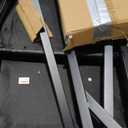 Pamapic Round Dining Table Set for 4, Kitchen Table and Chairs for 4, Dining Room Circle Dinner Pedestal Table, Solid Metal Frame, Space Saving Wood Kitchen & Dining Room Furniture, Walnut