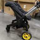 Baby Doll Car Seat Stroller Combo  Convertible 2 in 1 Doll Stroller and Car Seat for Kids  Fits Up to 20 Dolls  Play Toy Baby Stroller with Adjustable Handle for Girls Toddlers All Ages (Black)