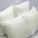 Set of 4 - 18 x 18 Premium Hypoallergenic Stuffer Pillow Insert, Square / White