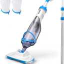 Pool Vacuum for Above Ground Pools & Inground Pools, 2026 Update for Motor, Consciot Rechargeable Handheld Cleaner with Telescopic Pole, 18.5 GPM Suction, 13.4" Head, 60-Min Runtime