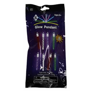 Halloween Glow Pendant Novelty Toy, 8 Pieces, Pack of 5