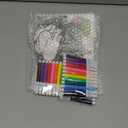 30 Pcs Crafts Color Your Own Magnet for Kids Sweet Treat Kit DIY Coloring Dessert Crafts DIY Coloring Magnet Ornaments for Art Party Favors