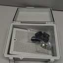 Waterproof Outdoor Project ABS Plastic Junction Box IP67 Weatherproof Dustproof Enclosure with Hinged Cover, Mounting Plate, Wall Brackets for Power Project (8.7" X 6.7" X 4.5")