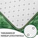 Hutha 8x10 Large Area Rugs for Living Room, Super Soft Fluffy Modern Bedroom Rug, Tie-Dyed Green Indoor Shag Fuzzy Carpets for Girls Kids Nursery Room Home Decor