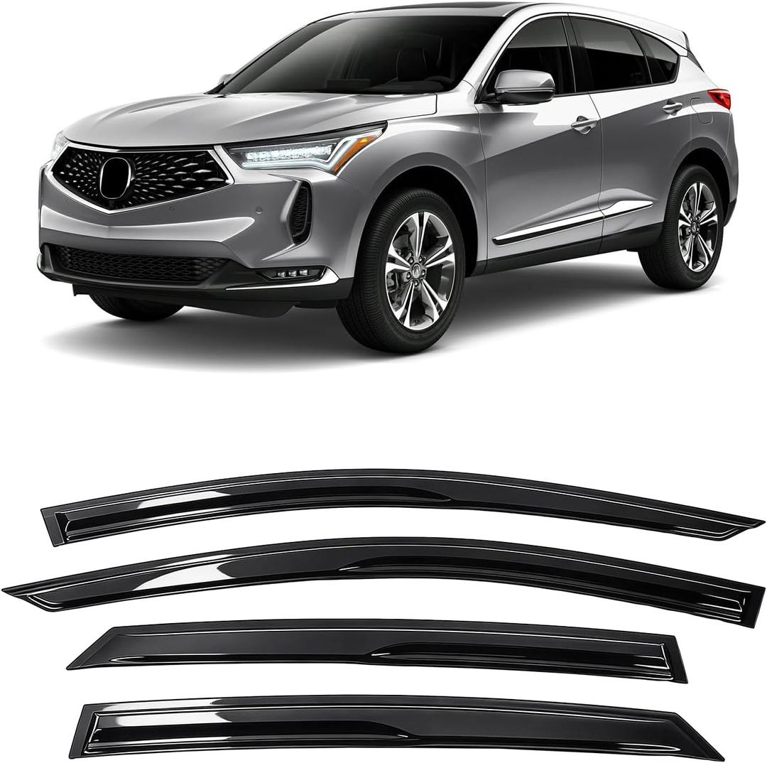 MIALUTY® Window Visors Rain Guards for Acura RDX 2019-2026, Out-Channel Vent Visors Heat Insulation Sun Shade Accessories for Cars