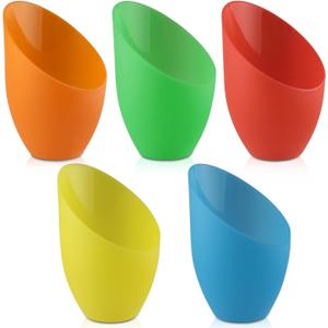 5 Pcs 42mm/1.65inch Plastic Lamp Shade Replacement Floor Lamp Shade Cover Shade for Pendant Light Floor Lamp Bedroom - Multicolor