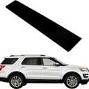 B Pillar Molding Trim 926-449 Compatible with Ford Explorer 2011-2016, Front Right Passenger Side Door Applique, Replace Part# BB5Z7820554AB, Gloss Black