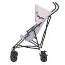 Dream On Me Aero Travel Umbrella Stroller, One-Hand Quick Fold, 3-Point Safety Harness, Dual Brakes, Adjustable Removable Canopy, Lightweight Compact & Space-Saving for Infants and Toddlers Pink