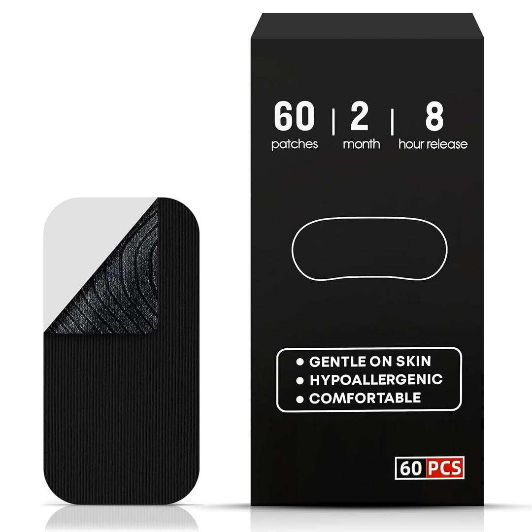 Black Premium Tape (60 Pack), Easy to Use, Convenient to Carry, Strong Adhesive Tape Multi