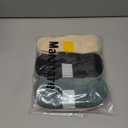 Marchare Women No Show Socks Low Cut Invisible Cushioned Socks 8-11 Ankle Athletic Sock For Women With Grips Mix (6 Pack)