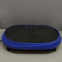 Vibration Plate Exercise Machine, Vibrating Fitness Platform for Lymphatic Drainage, Full Body Shaker Workout, Bluetooth Power Shaping Vibrate Plate, Board Sport for Home Exercise Gym, Blue