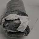 Bedsure GentleSoft Sherpa Fleece Throw Blanket for Couch - Thick and Warm Christmas Blanket for Winter, Soft Fuzzy Plush Throw Gifts for Women and Men, Grey, 50x60 Inches