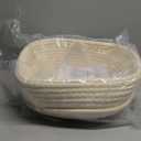 Sea Team Round Cotton Rope Storage Basket with Lid, Decorative Woven Storage Bin, Pot, Caddy, Organizer, Container for Snacks, Towels, Plants, 10 x 7.5 Inches (Small, Cream)