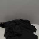 Scarlet Darkness Renaissance Shirt Women Short Sleeve Corset Tops Peasant Blouses (X-Large, Black)