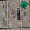 Fitvids Rubber Encased Hex Dumbbell with Anti-Slip Grip for Exercises and Fitness (35LBS, Black)