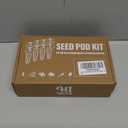 Herb Seed Pods Kit Basil - for All Hydroponics Growing Systems, 12 Pods Herb Kit with 1000+ Seeds of Genovese Basil, Grow Your Own Herb Garden at Home