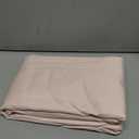 Comfortica Classics 100% Egyptian Cotton 600 Thread Count, Blush Twin XL Fitted Sheet with Elastic All Around, Soft & Silky Sateen Weave - Fits Mattress Upto 18 inches