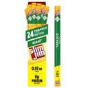 Slim Jim Giant Smoked Meat Sticks, Tabasco Flavor, 6g Protein Per Stick, Easter Basket Stuffer for Men, 0.97 oz. (24 Count)