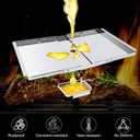 Grill Replacement Parts for Dyna-Glo DGH474CRP DGH483CRP DGH485CRP DGH474CRP-D, Drip Pan Grease Tray & Grill Grates & Heat Tents for Dyna Glo 5 Burner Grill Models