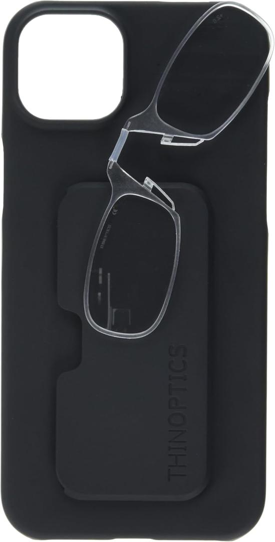 ThinOptics Slimline Iphone Case + Rectangular Reading Glasses