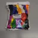 2 x Nylon Cord for Bracelet Making 1.5mm Nylon Cord Rattail Cord 20 Bundles 219 Yard Silk Satin Cord Satin Cord Nylon Cord for Jewelry Making Chinese Knotting Cord Strings for Bracelets