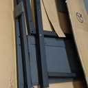 OLIXIS 40 Inch Computer Office Desk for Small Spaces, Writing Gaming Work Desk Modern Study Table with Storage Bag & Headphone Hook Home Bedroom, Black