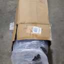 Vesgantti 106" Boneless Couch with Chaise, Deep Seat Comfy Cloud Modular Sofa Corduroy Memory Foam Sectional Couches for Living Room Bedroom, No Assembly Required (Black, Left-Facing Chaise)