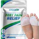 Silicone Toe Separator, Toe Spacer for Overlapping Toes, Foot Pain Relief, Bunion, Hammer Toe, Plantar Fasciitis, Comfortable & Breathable for Women & Men