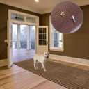 Custom Size Runner Rug 2 ft x 6 ft, 2-82ft Carpet Runners Hallway Entryway Kitchen Garage Laundry Room Area Rugs with Non-Slip Rubber Backing, Brown with Brown Stripe