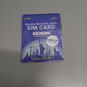 3 x Prepaid 5G/4G LTE Data SIM Card Support AT&T, T-Mobile Network, USA Data Only SIM Card for Unlocked Security Cameras/Smart Phone/Tablet/Mobile WiFi Hotspot/Smart Watch, No Contract