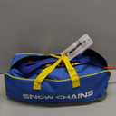 Snow Tire Chains for Car, SUV Pickup Trucks, Universal Car Snow Chains, Snow Traction for Tires, Fit for Tire Width 195 205 215 220 225 235 240 245 255 265