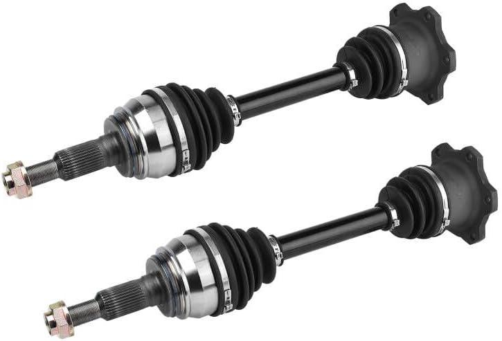 PAROD 2PCS 661430 4WD Front CV Axle Assembly fit for 2007-2020 Chevy Silverado 1500 Tahoe Suburban, GMC Sierra 1500 Yukon, Cadillac Escalade ESV EXT, 4x4 models, Passenger and Driver side