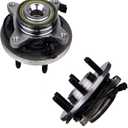 KUSATEC 515042 Front 2PCS Wheel Bearing and Hub Assembly Compatible with Ford Expedition 2003 2004 2005 2006, 6 Lug Bolts w/ABS