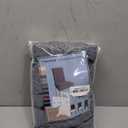 YEMYHOM 6 Packs Latest Checkered Dining Chair Slipcover Parsons Chair Furniture Protector Stretch Chair Covers for Dining Room, Restaurant, Kitchen, Party (Light Gray)