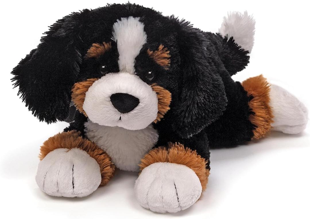 GUND Randle Bernese Mountain Dog, Premium Stuffed Animal Plush for Ages 1 and Up, Black/Brown, 13