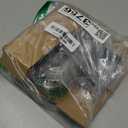 Black Door Hinges - 6 Pack Matte Black Door Hinges 3.5 Inch with 5/8" Radius Corners - Black Hinges for Interior and Exterior Doors - Heavy Duty 3 1/2" Residential Door Hardware