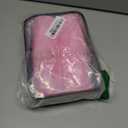 4 Sizes Self-Grip Hair Rollers Set for Long, Short Hair and Bangs - 50 Pcs with Clips (25mm, 36mm, 48mm, 60mm), Pink