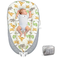 BUTOA Baby Lounger - Baby Lounger for Newborn 0-24 Months, Breathable & Soft Baby Nest, Portable and Lightweight Infant Lounger for Home and Travel, Ideal Newborn Babies Essentials Baby Shower Gifts